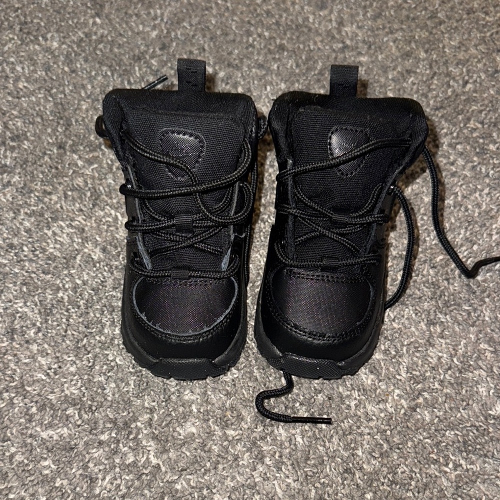 Kids Black Boots